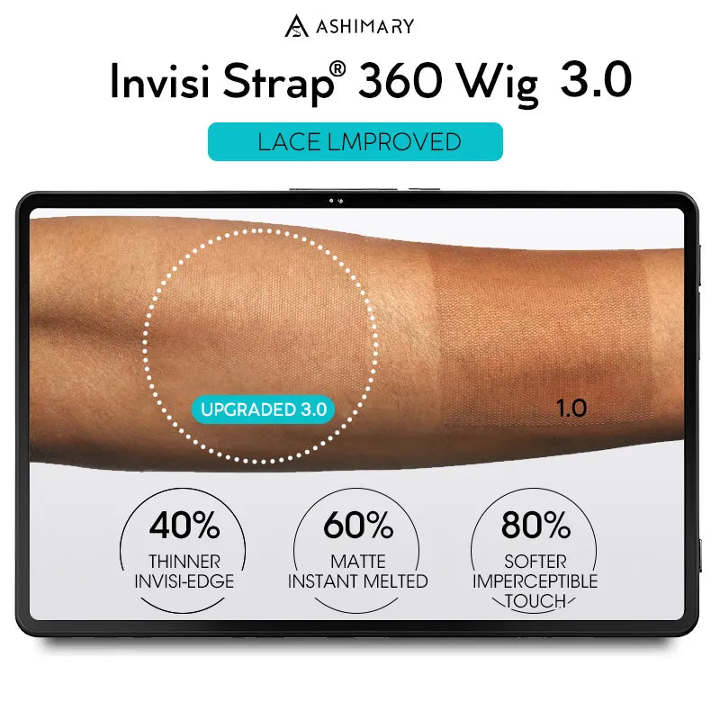 Deep Wave Invisi Strap Snug Fit 360 Transparent Lace Frontal BleachedKnots Pre Cut Lace Wig - Image 21