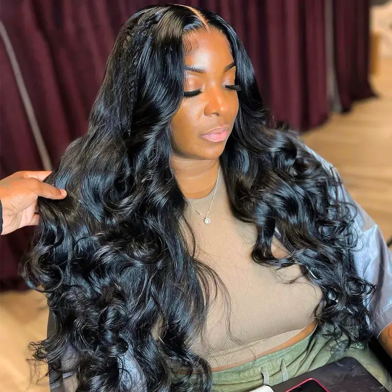 3 Bundles 9A Loose Wave Human Hair Bundles Natural Color