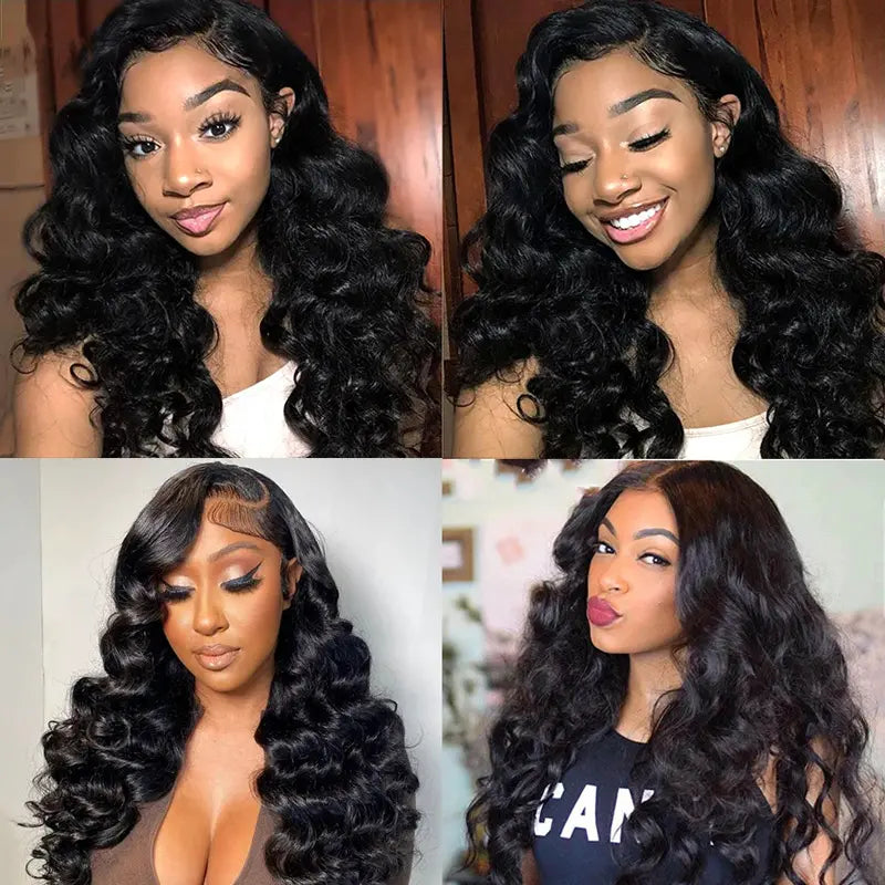 3 Bundles 9A Loose Wave Human Hair Bundles Natural Color - Image 5