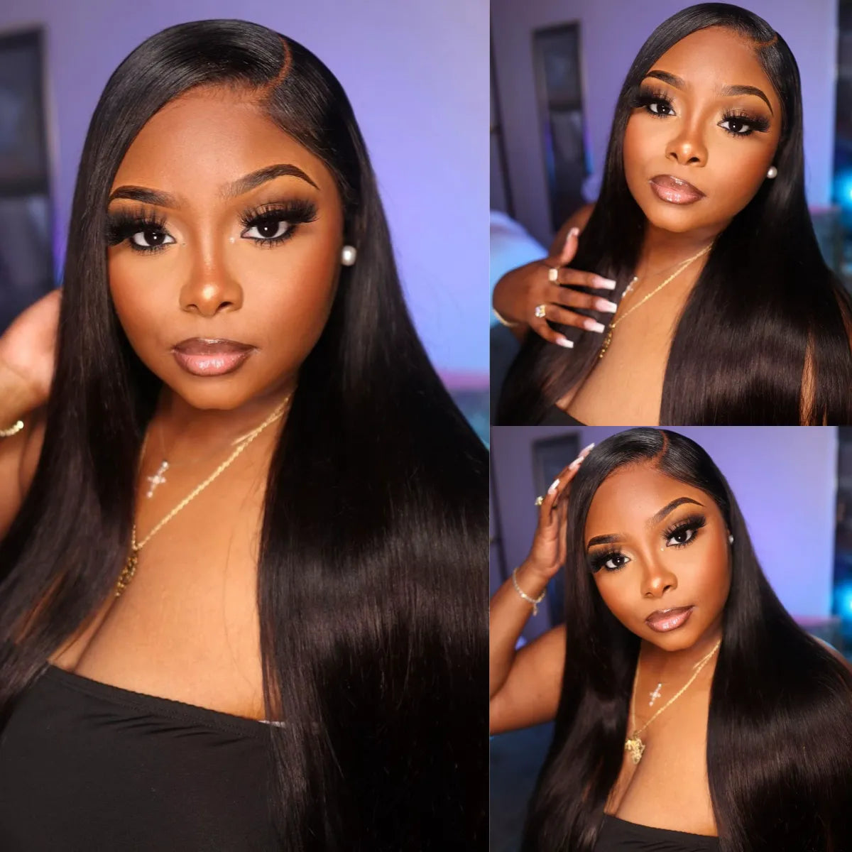 Ashimary 10x6 Parting Max HD Lace Glueless Single Grid Single Strand Wig Straight Wear & Go Wigs - Image 8