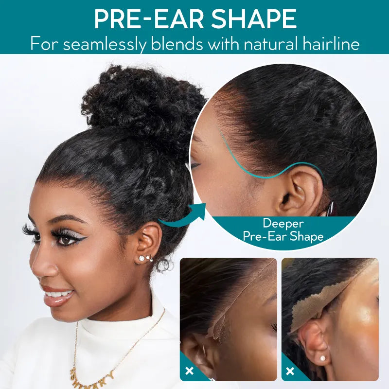 Deep Wave Invisi Strap Snug Fit 360 Transparent Lace Frontal BleachedKnots Pre Cut Lace Wig - Image 10