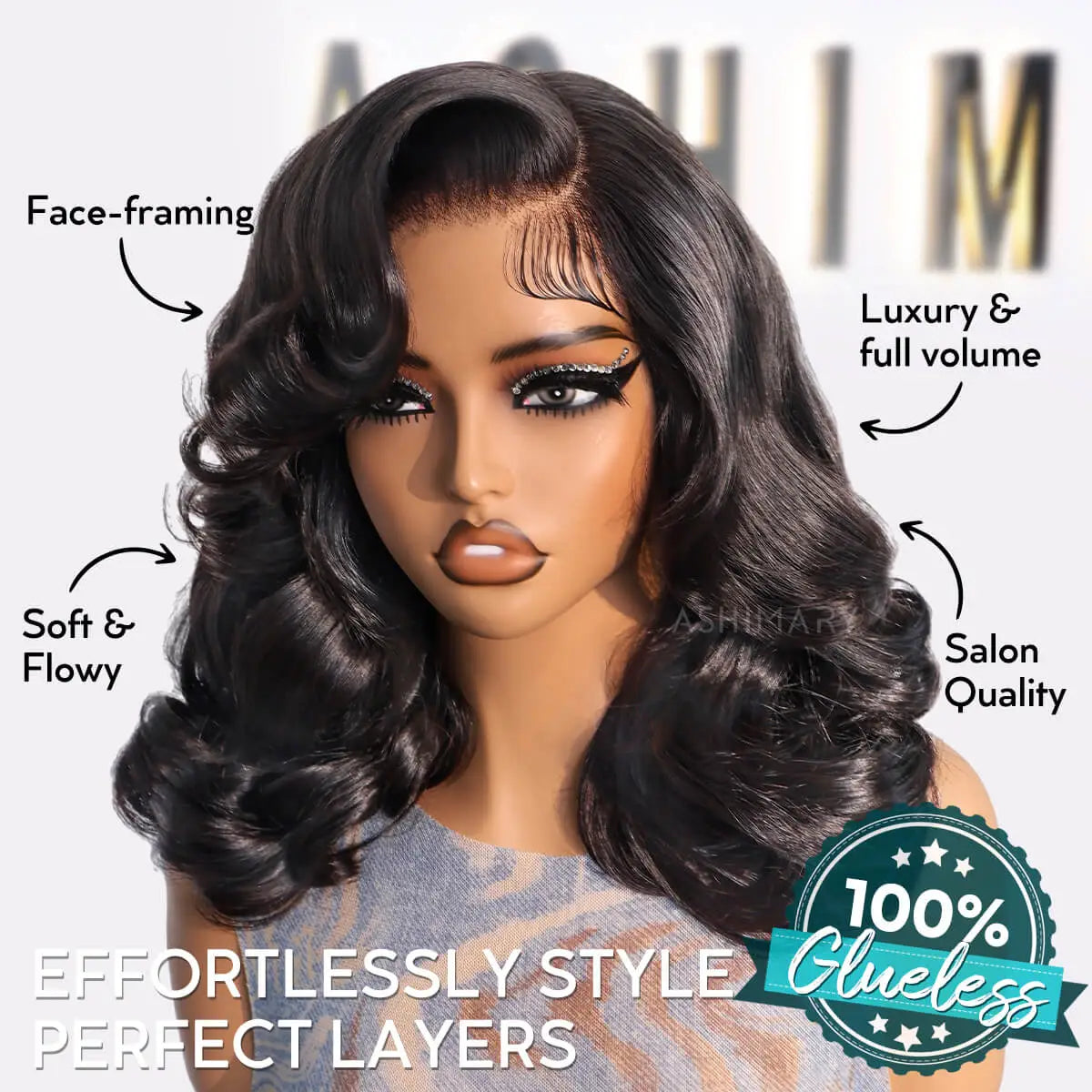 Pre-Styled Body Wave Short Bob Wig Transparent Lace Wigs - Image 9