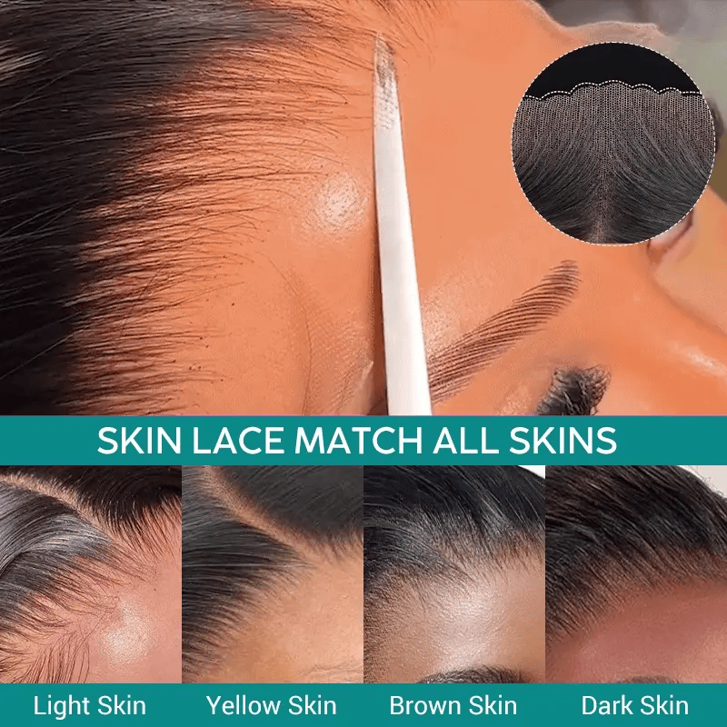 Blonde Highlight Pre-Styled Body Wave Ready To Go Glueless Layer Wavy Bob Wig With Baby Hair - Image 10