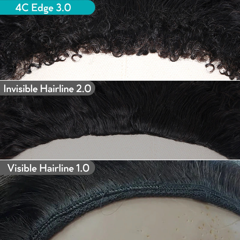 Wear Go Water Wave Half Wig With Drawstring 3 in 1 Glueless Flexible Fit Human Hair Wig - Image 6