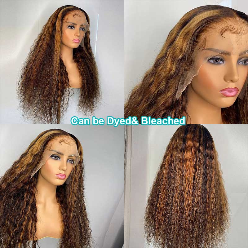 Water Wave 360 Lace Front Wig 100 Human Hair 180% 150% 250%Density - Image 4