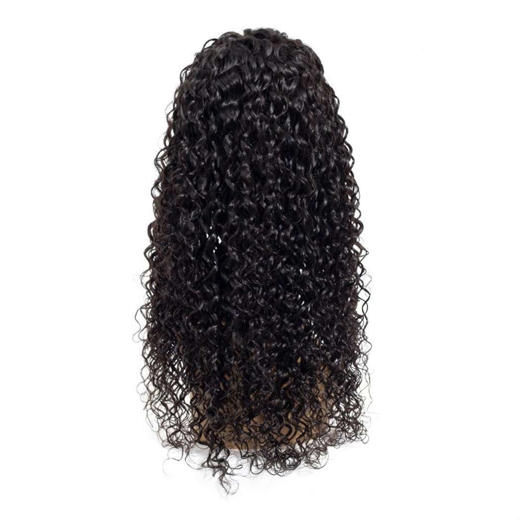 Glueless Water Wave Pre-Plucked 4*4 Closure Human Hair Wigs Brazilian Natural Wave - Image 8