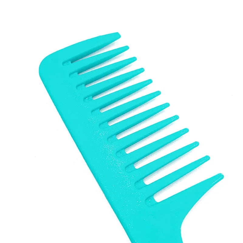 Ashimary Wide Tooth Hair Comb For Fluffing Brush Detangling Hair With Hook - Image 2